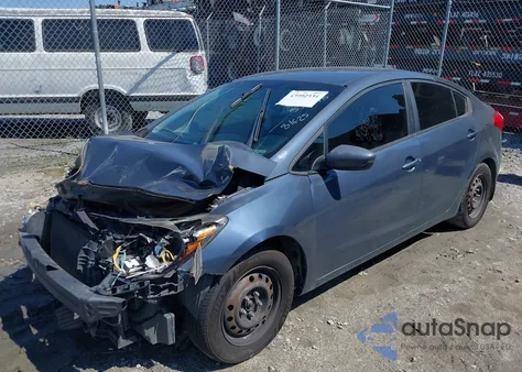 2016 Kia Forte Lx from USA, damaged, VIN KNAFK4A68G5537840